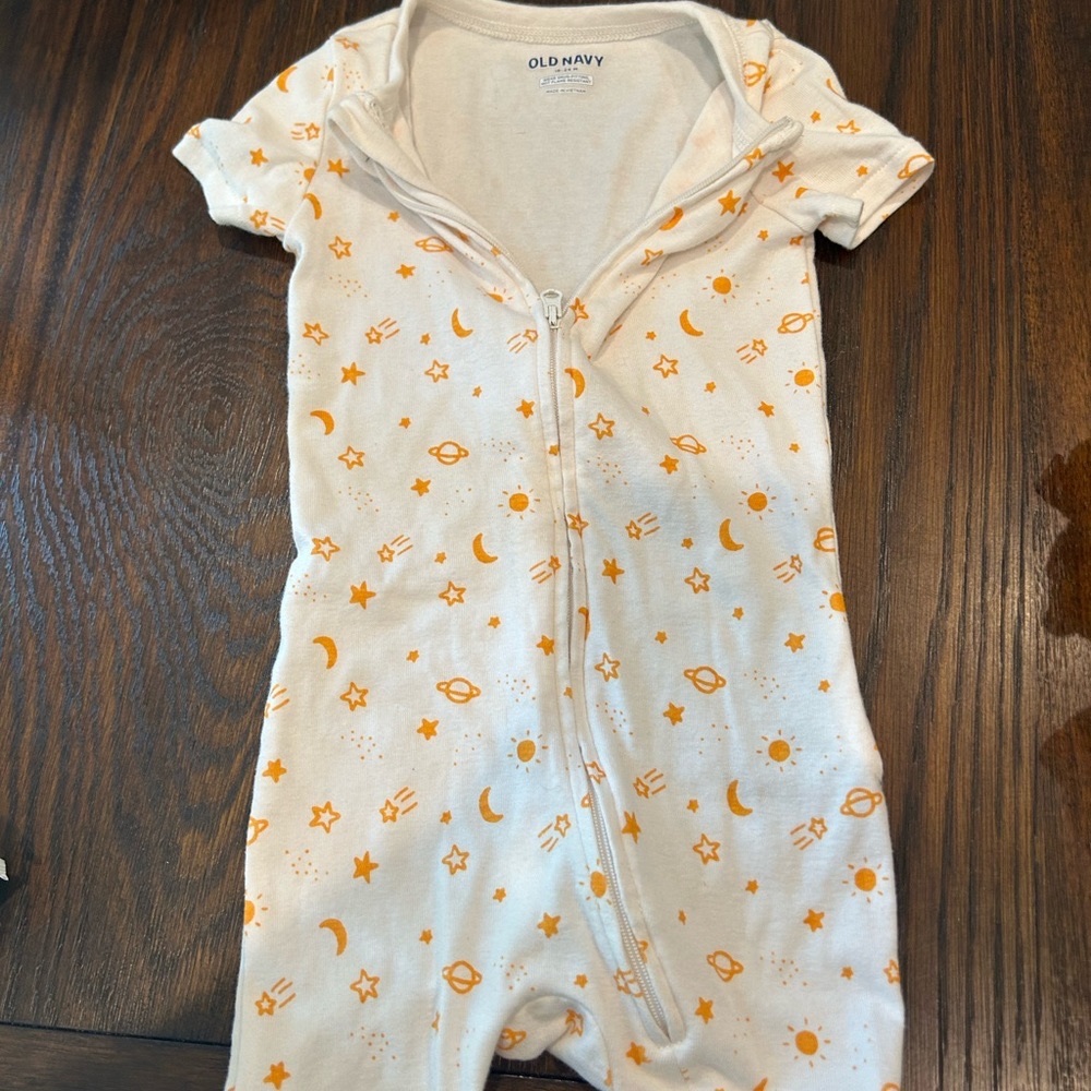 18-24 months one piece shorts Pjs or outfit